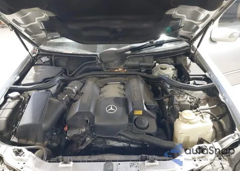 2002 Mercedes-Benz E 320 Special Edition из США, поврежденный, VIN WDBJF65J62B404658